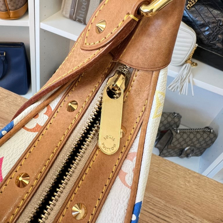 Louis Vuitton Monogram Multicolor Boulogne White