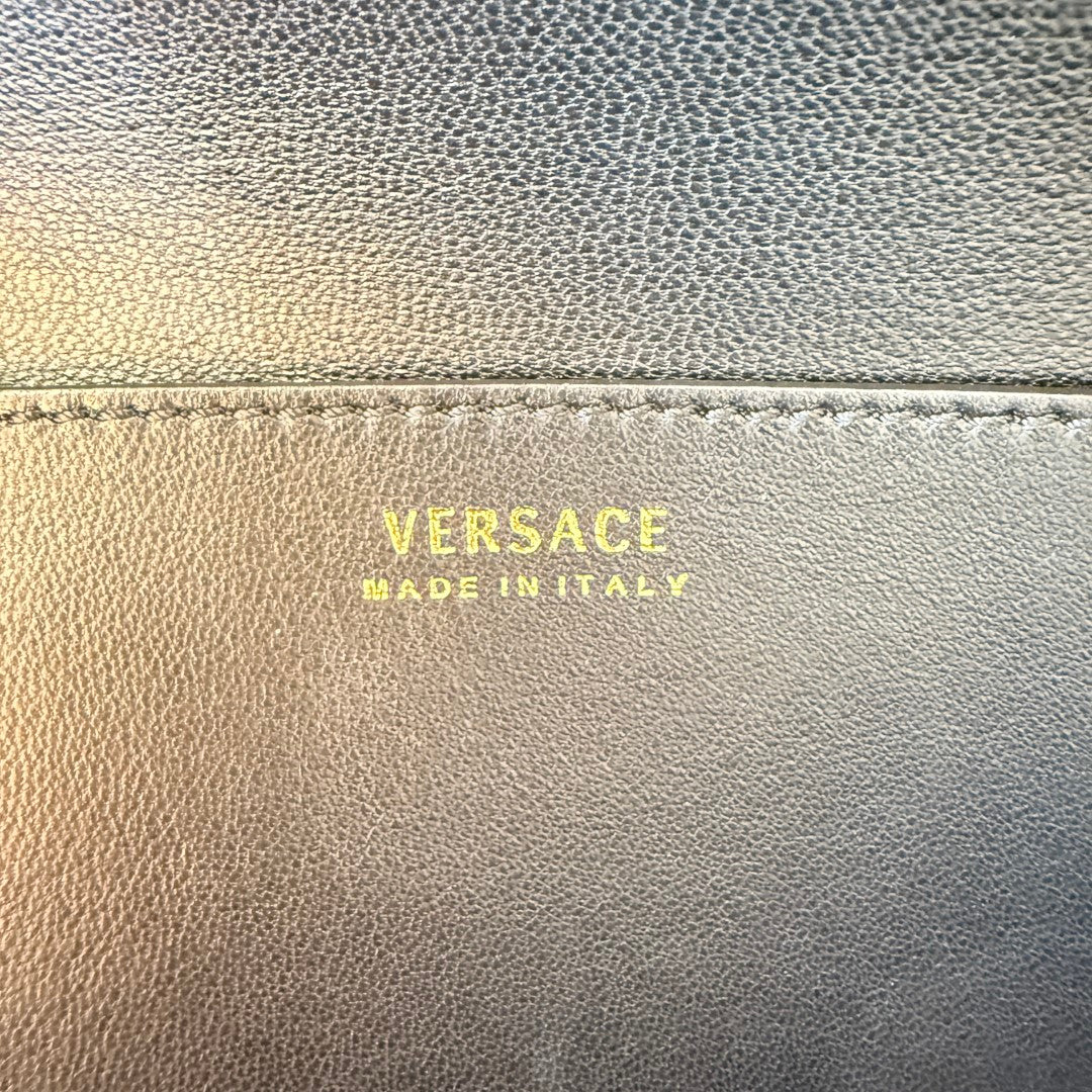 Versace Baroque Leather Tote