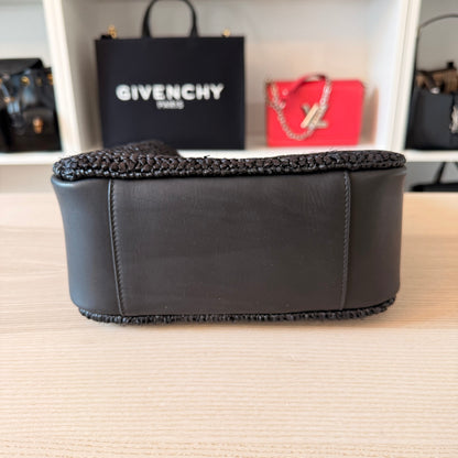 Saint Laurent Small Le 5 A 7 Hobo Bag Nero