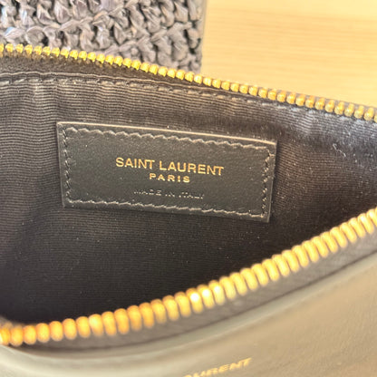 Saint Laurent Small Le 5 A 7 Hobo Bag Nero