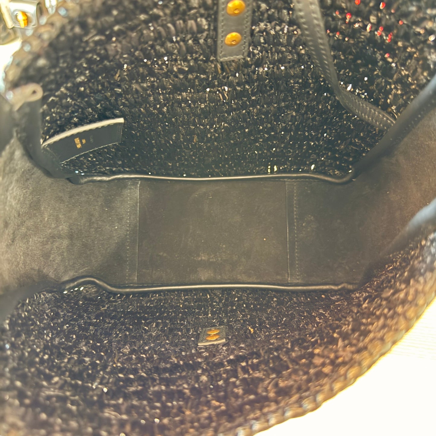 Saint Laurent Small Le 5 A 7 Hobo Bag Nero