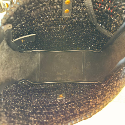 Saint Laurent Small Le 5 A 7 Hobo Bag Nero