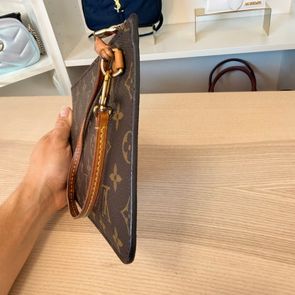 Louis Vuitton Monogram Neverfull MM GM Pochette Pivoine