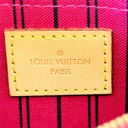 Louis Vuitton Monogram Neverfull MM GM Pochette Pivoine