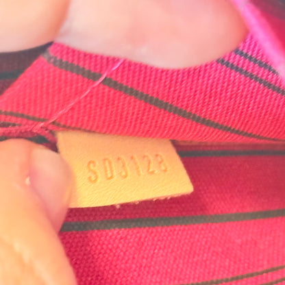 Louis Vuitton Monogram Neverfull MM GM Pochette Pivoine