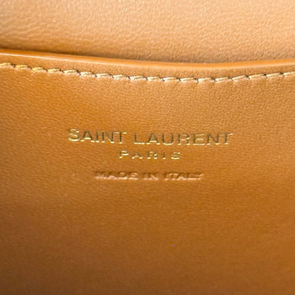 Saint Laurent Vanity Bag with Strap Desert Dust