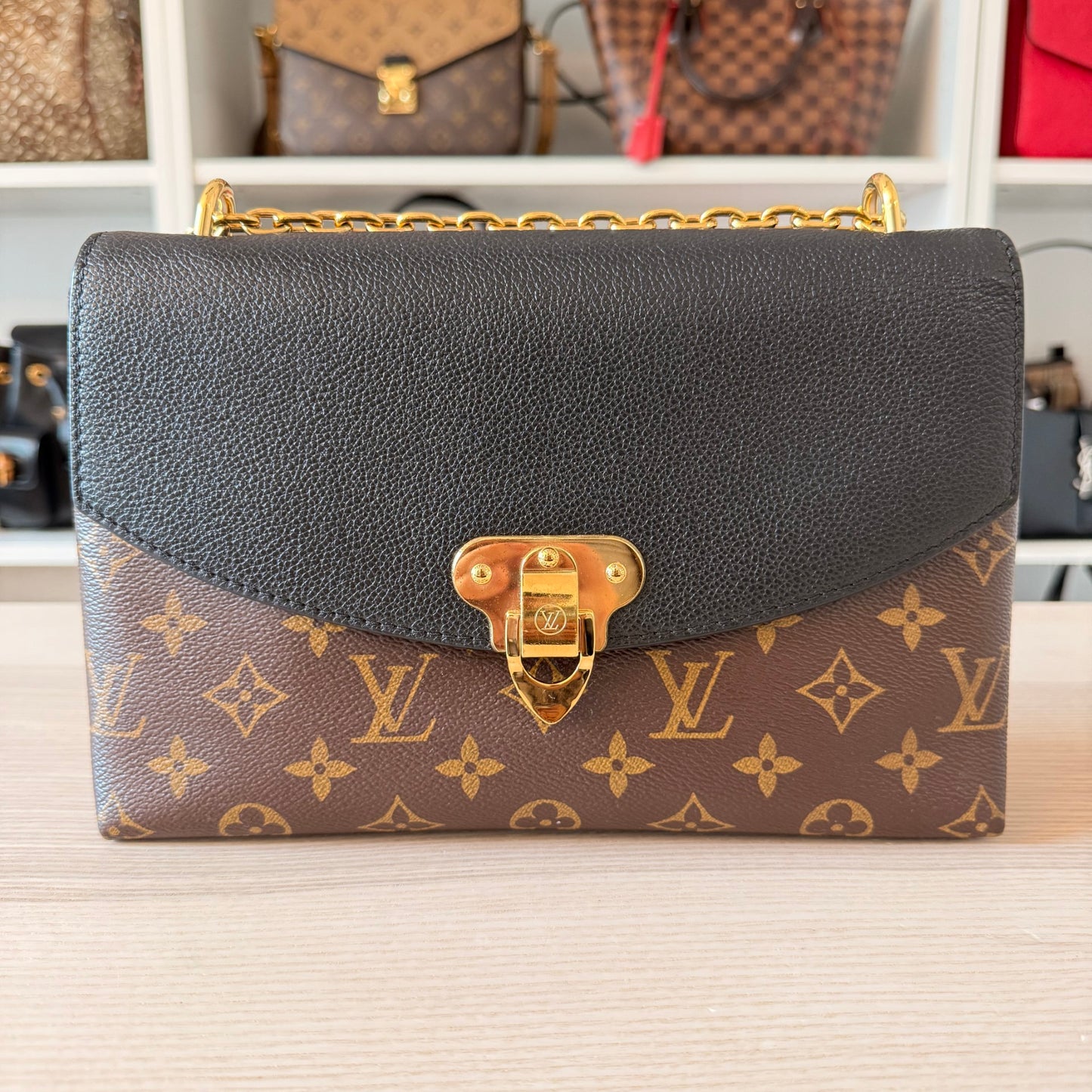 Louis Vuitton Monogram Saint Placide Black