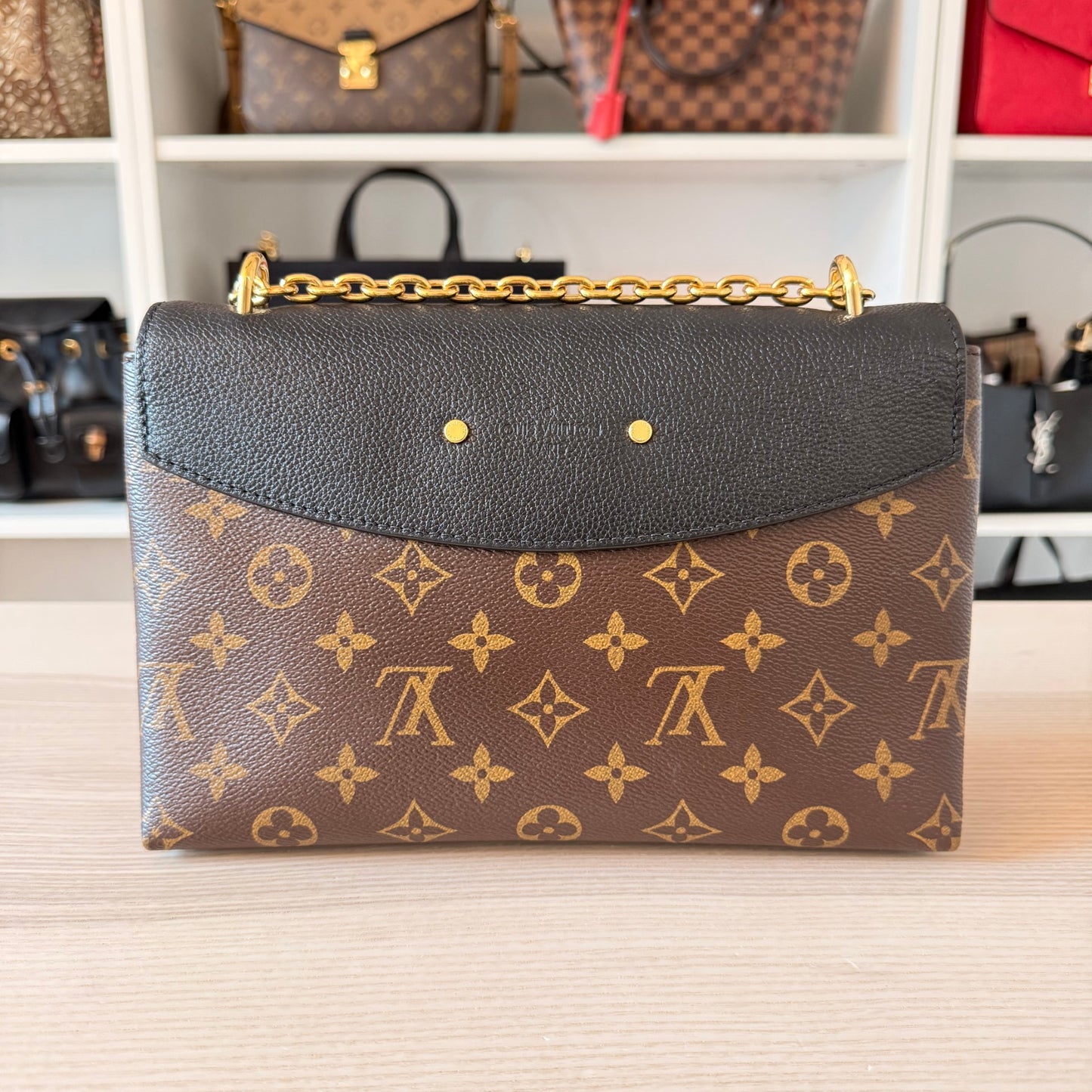 Louis Vuitton Monogram Saint Placide Black