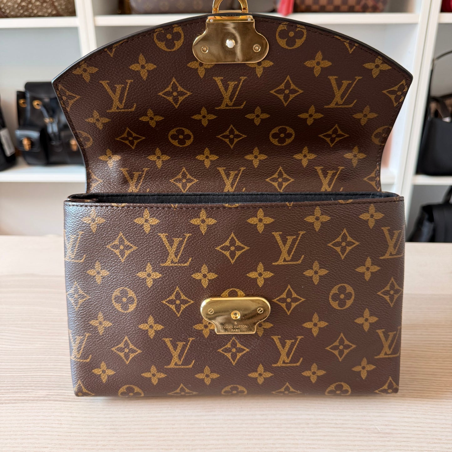 Louis Vuitton Monogram Saint Placide Black