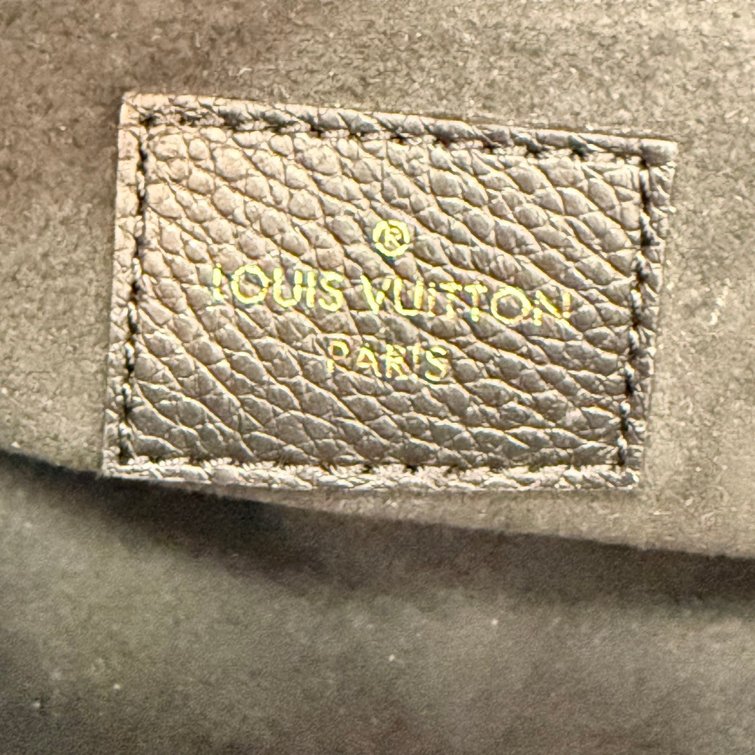 Louis Vuitton Monogram Empreinte Pochette Felicie Leather Black