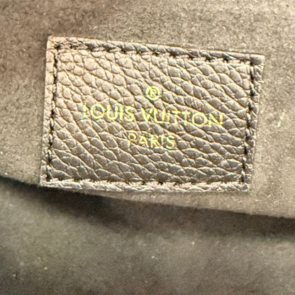 Louis Vuitton Monogram Empreinte Pochette Felicie Leather Black