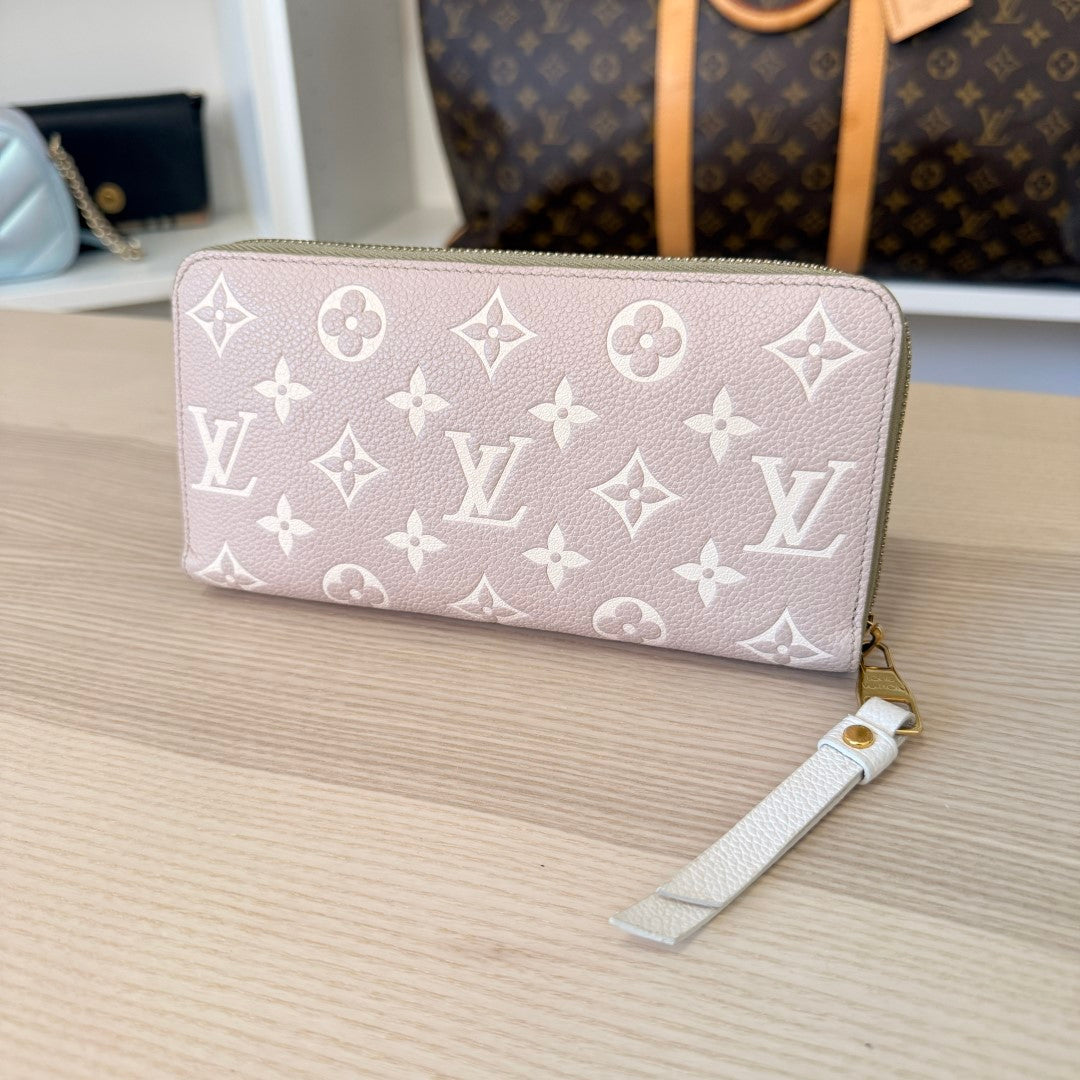 Louis Vuitton Empreinte Monogram Spring in the City Zippy Wallet