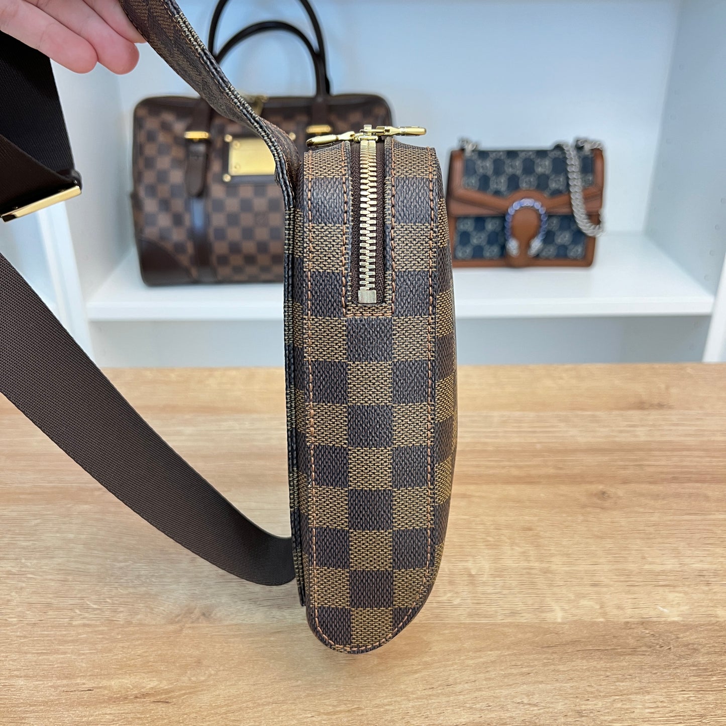 Louis Vuitton Damier Ebene Geronimos