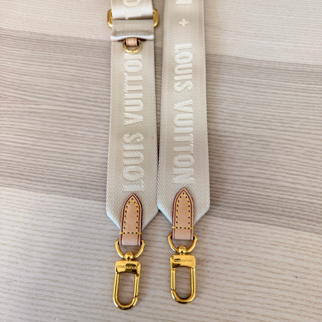 Louis Vuitton Monogram Multi Pochette Accessories Shoulder Strap Cream