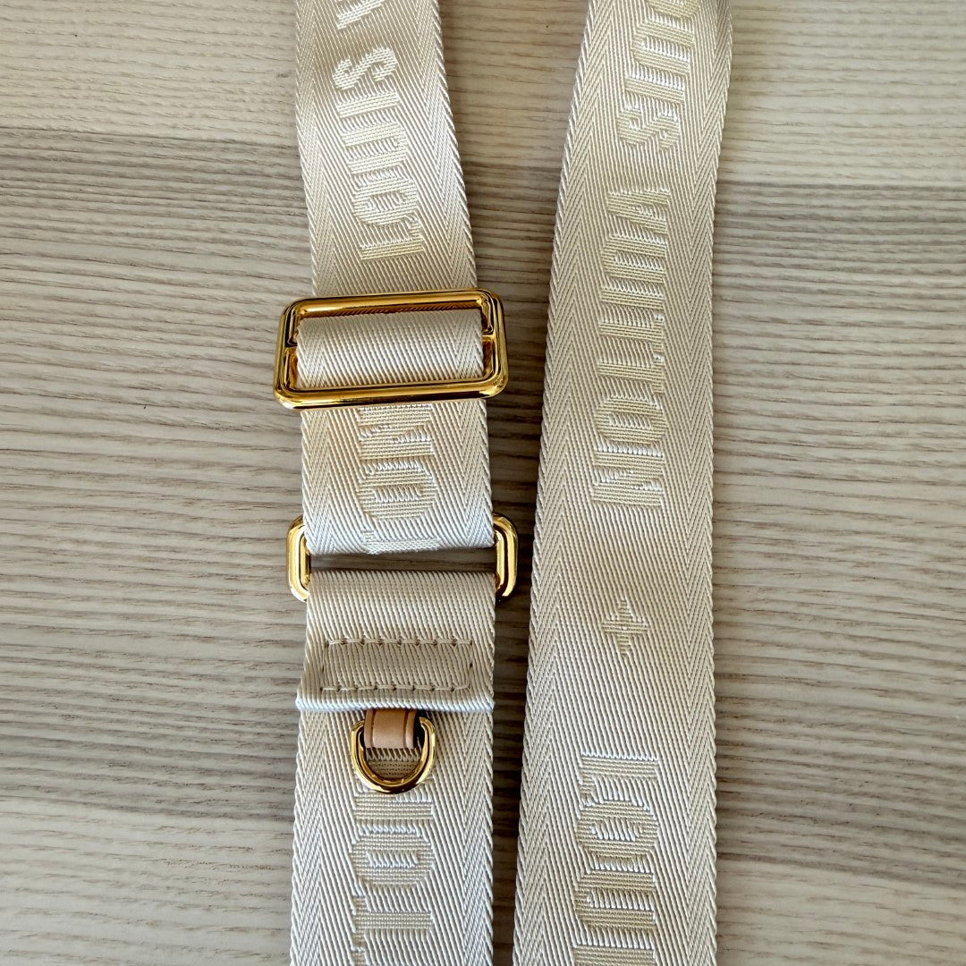 Louis Vuitton Monogram Multi Pochette Accessories Shoulder Strap Cream