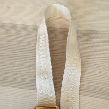 Louis Vuitton Monogram Multi Pochette Accessories Shoulder Strap Cream