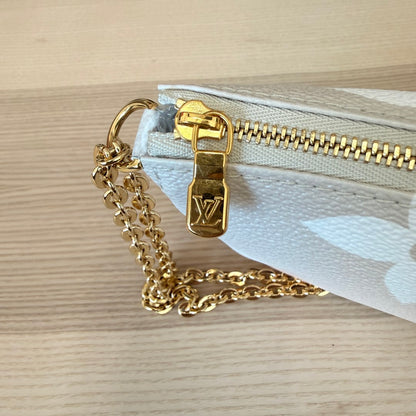 Louis Vuitton Monogram Giant By The Pool Multi Pochette Accessories Brume Large Pouch