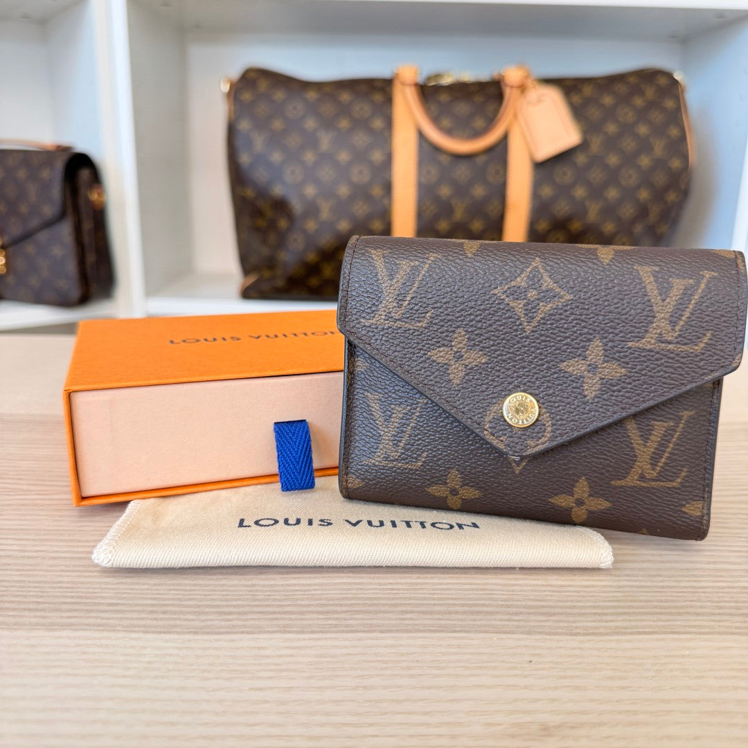 Louis Vuitton Monogram Victorine Tri-Fold Wallet