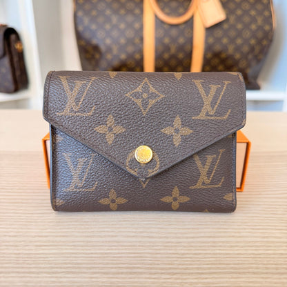 Louis Vuitton Monogram Victorine Tri-Fold Wallet