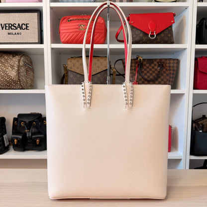 Christian Louboutin Cabata North South Zipped Tote Milk