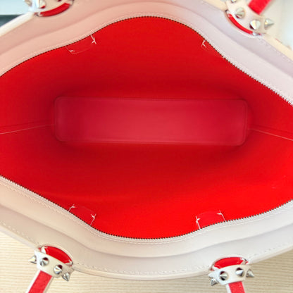 Christian Louboutin Cabata North South Zipped Tote Milk