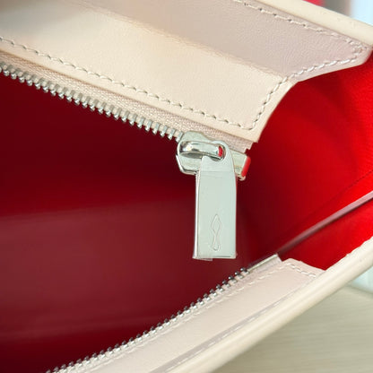 Christian Louboutin Cabata North South Zipped Tote Milk