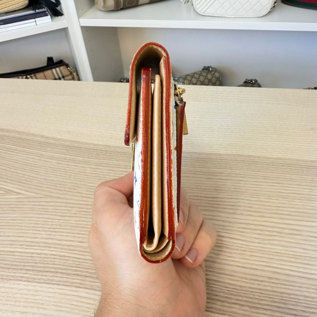 Louis Vuitton Monogram Multicolor Koala Wallet White