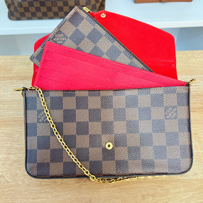 Louis Vuitton Damier Ebene Pochette Felicie