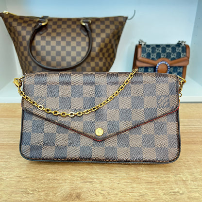 Louis Vuitton Damier Ebene Pochette Felicie