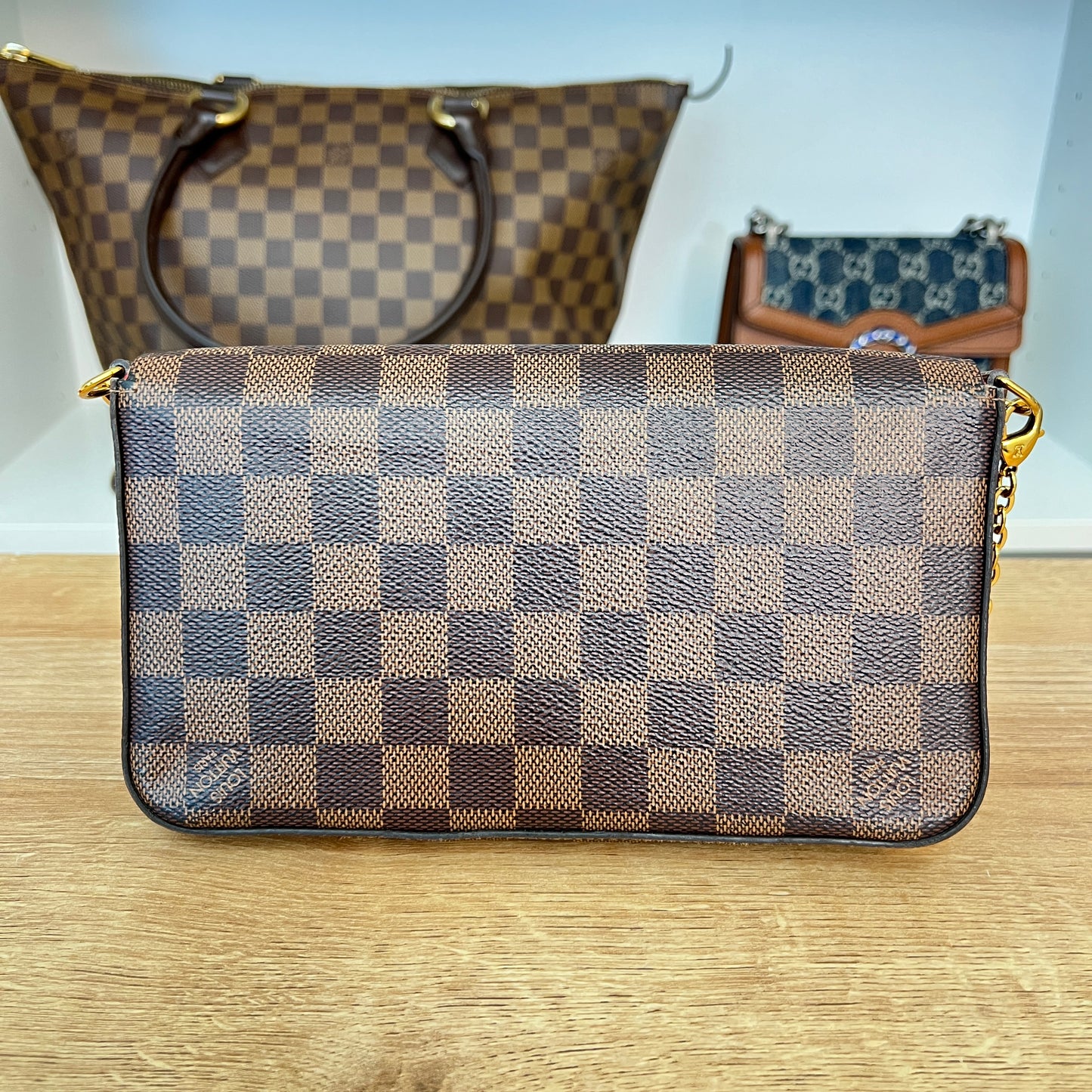 Louis Vuitton Damier Ebene Pochette Felicie