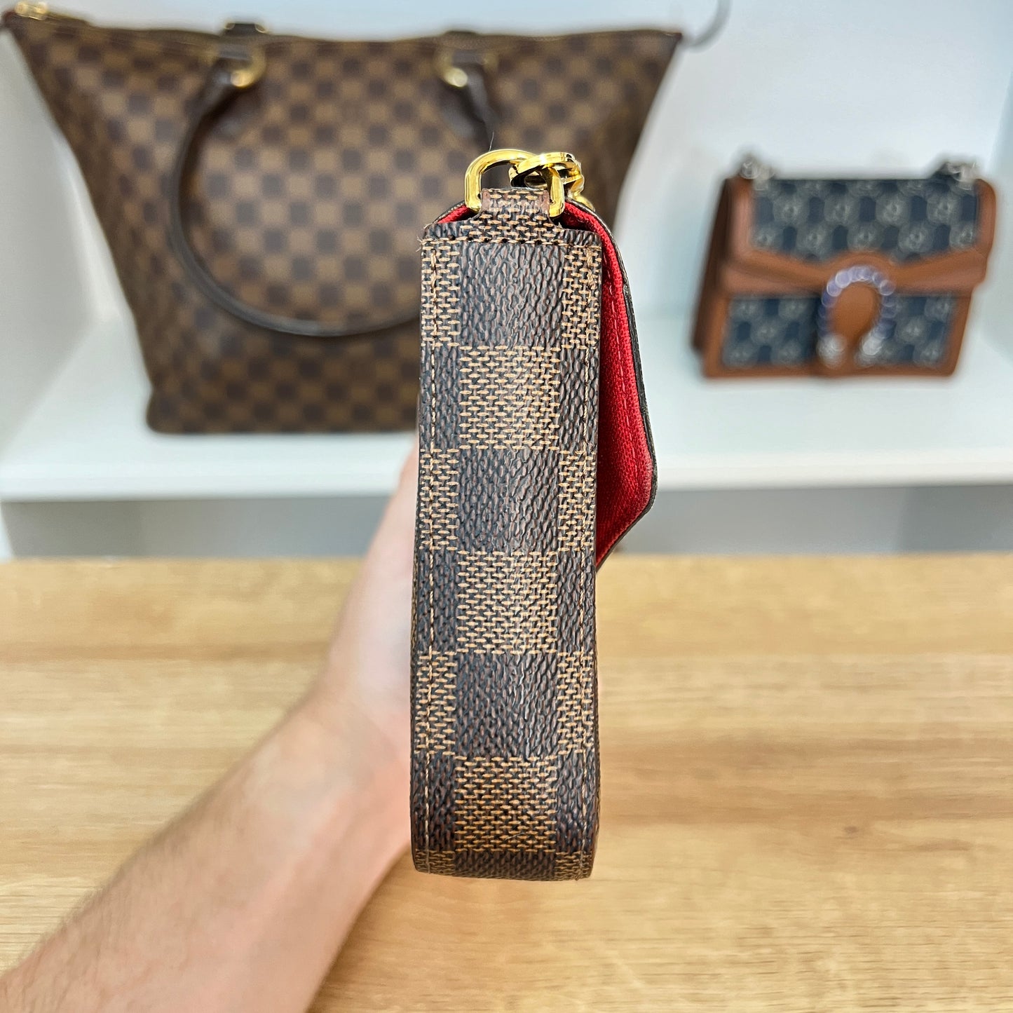 Louis Vuitton Damier Ebene Pochette Felicie