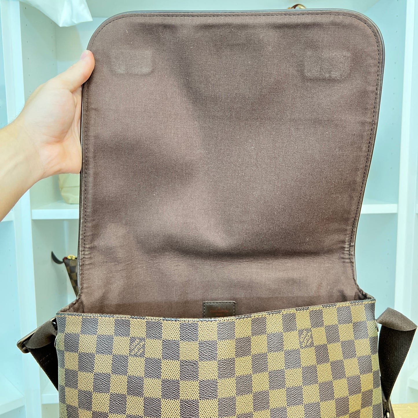 Louis Vuitton Damier Ebene Brooklyn MM