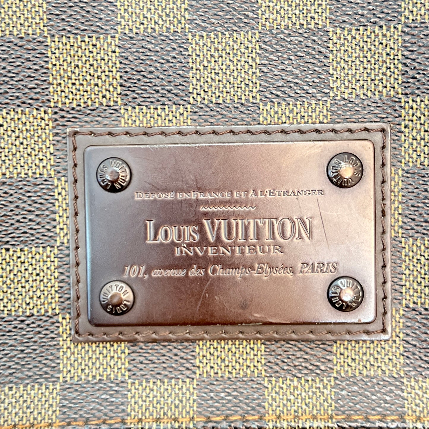 Louis Vuitton Damier Ebene Brooklyn MM