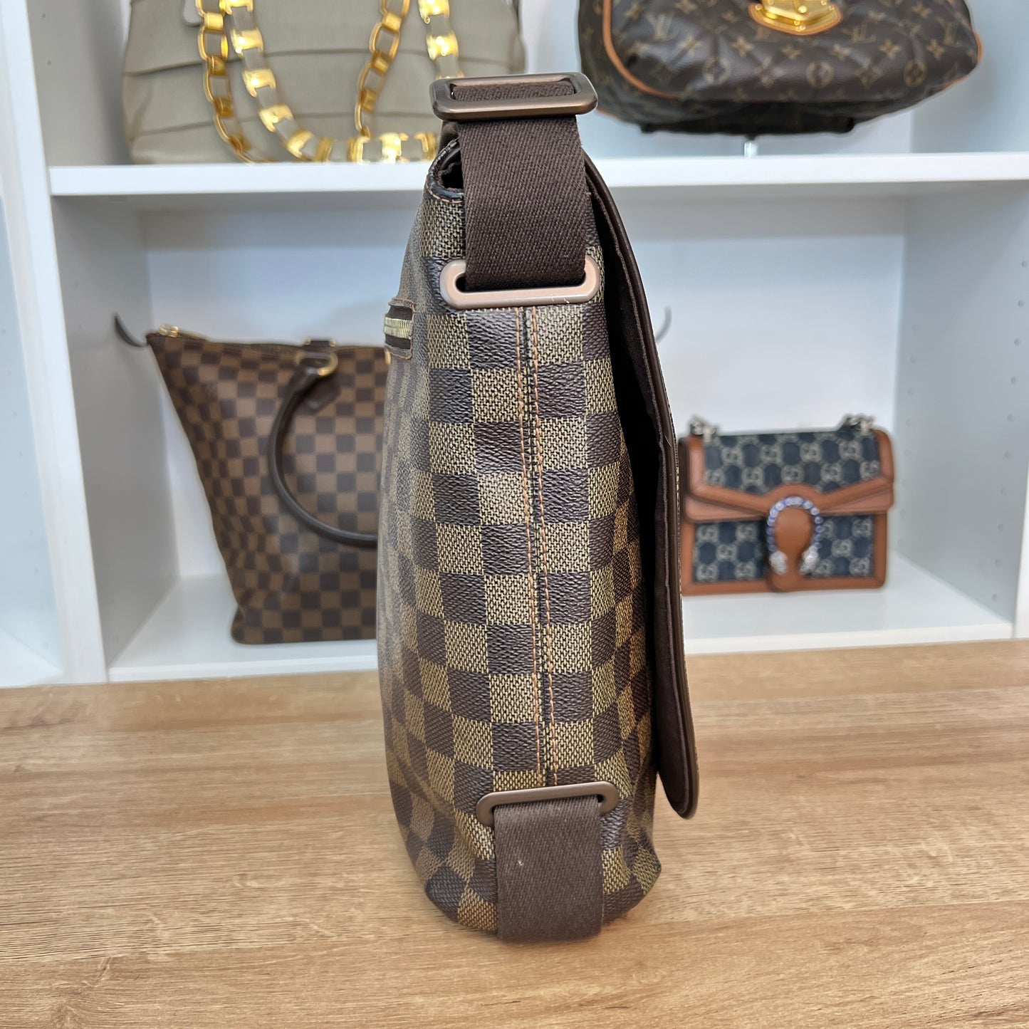 Louis Vuitton Damier Ebene Brooklyn MM