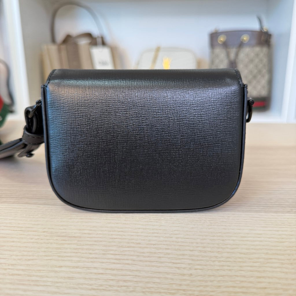 Gucci Horsebit 1955 Super Mini Shoulder Bag Black