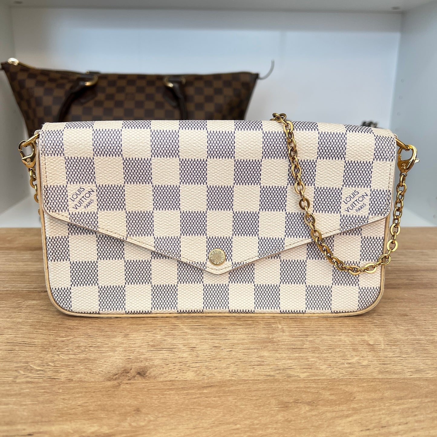 Louis Vuitton Damier Azur Pochette Felicie