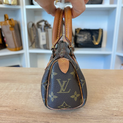 Louis Vuitton Monogram Mini Speedy HL with Strap