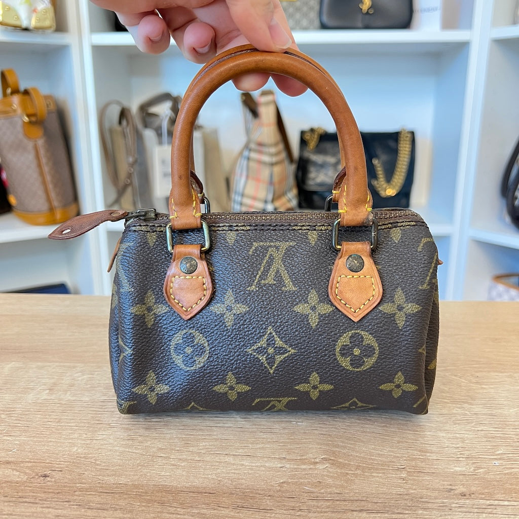 Louis Vuitton Monogram Mini Speedy HL with Strap