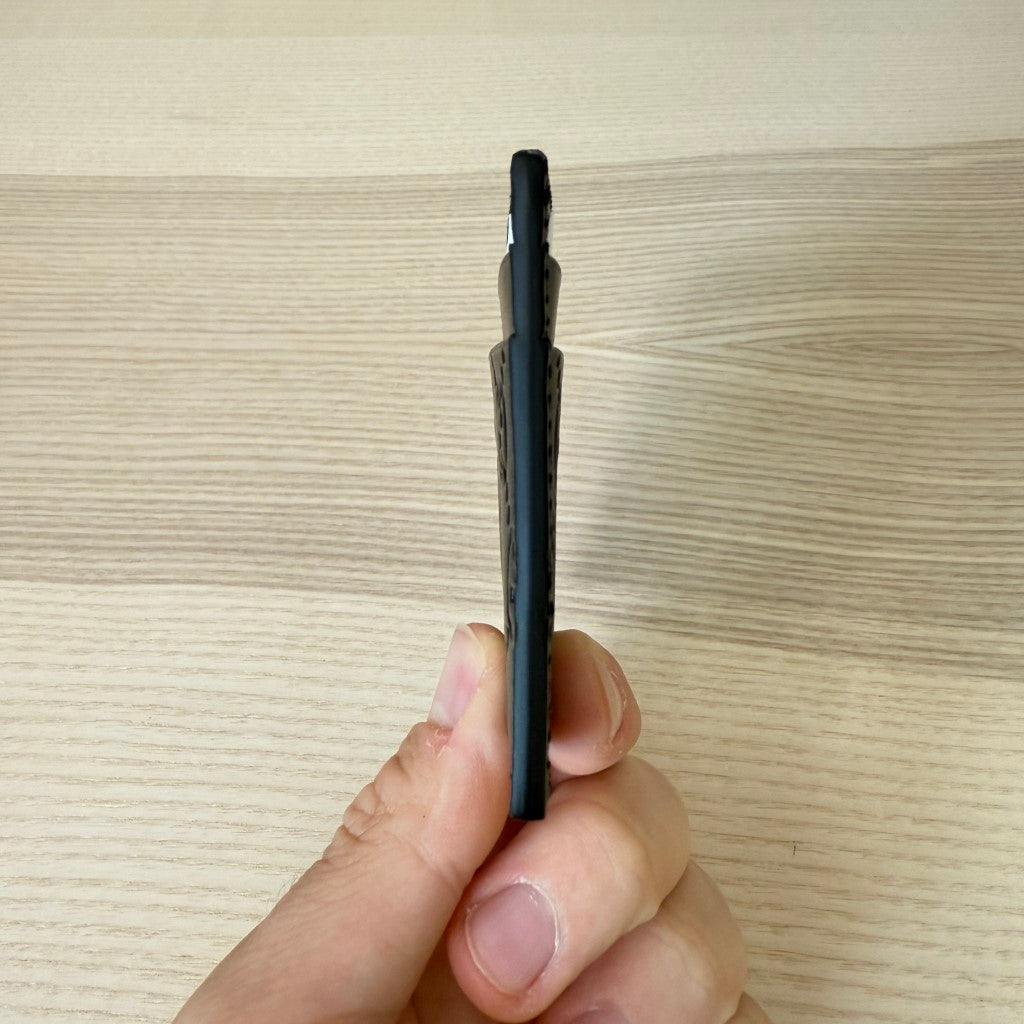 Gucci Guccissima Signature Card Holder Black