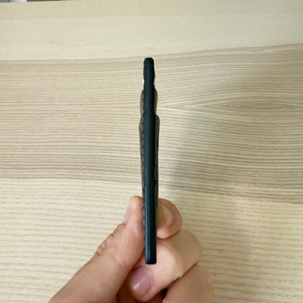 Gucci Guccissima Signature Card Holder Black