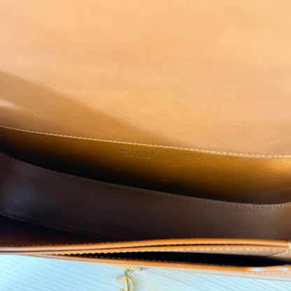 Saint Laurent (YSL) Voltaire Shoulder Bag Brown Leather