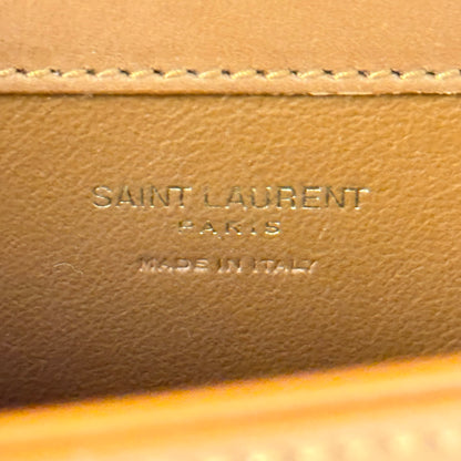 Saint Laurent (YSL) Voltaire Shoulder Bag Brown Leather