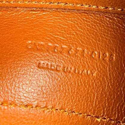 Saint Laurent (YSL) Voltaire Shoulder Bag Brown Leather