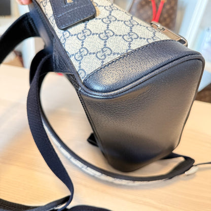 Gucci GG Supreme Monogram Small Ophidia Day Backpack Black