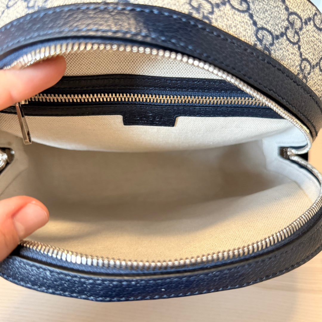 Gucci GG Supreme Monogram Small Ophidia Day Backpack Black