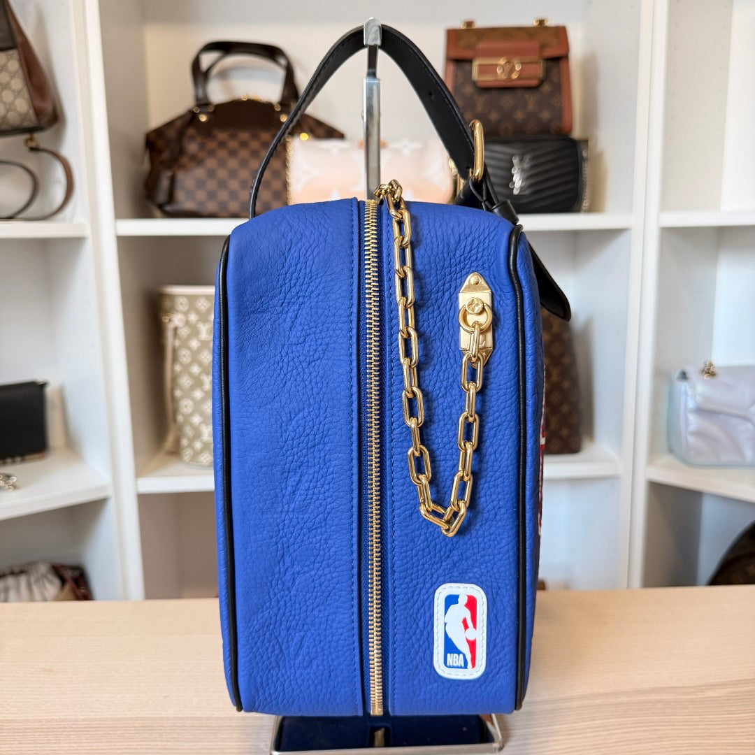 Louis Vuitton X NBA Monogram Cloakroom Dopp Kit Blue