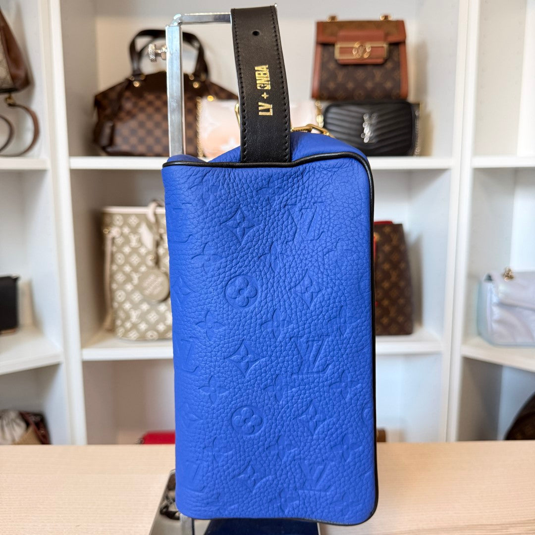 Louis Vuitton X NBA Monogram Cloakroom Dopp Kit Blue