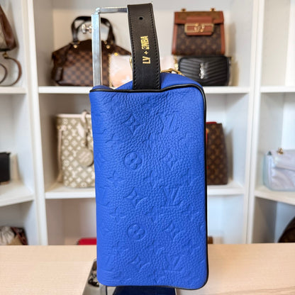Louis Vuitton X NBA Monogram Cloakroom Dopp Kit Blue