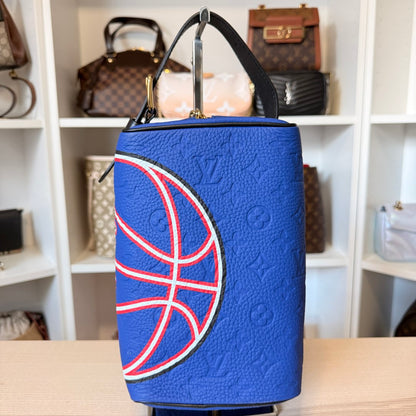 Louis Vuitton X NBA Monogram Cloakroom Dopp Kit Blue