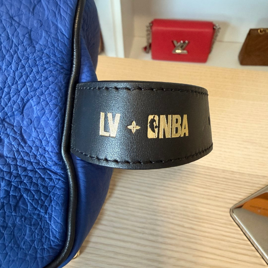 Louis Vuitton X NBA Monogram Cloakroom Dopp Kit Blue
